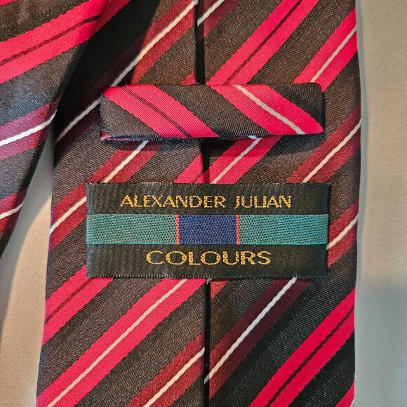Alexander Julian Colours Necktie | 100% Polyester - Picture 5 of 5